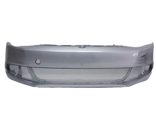 Volkswagen VW Bumper Cover Silver Plastic Front Jetta 11 12 13 14 OEM 5C6807221